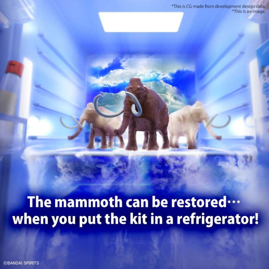 Bandai Exploring Lab Nature Mammoth Model Kit