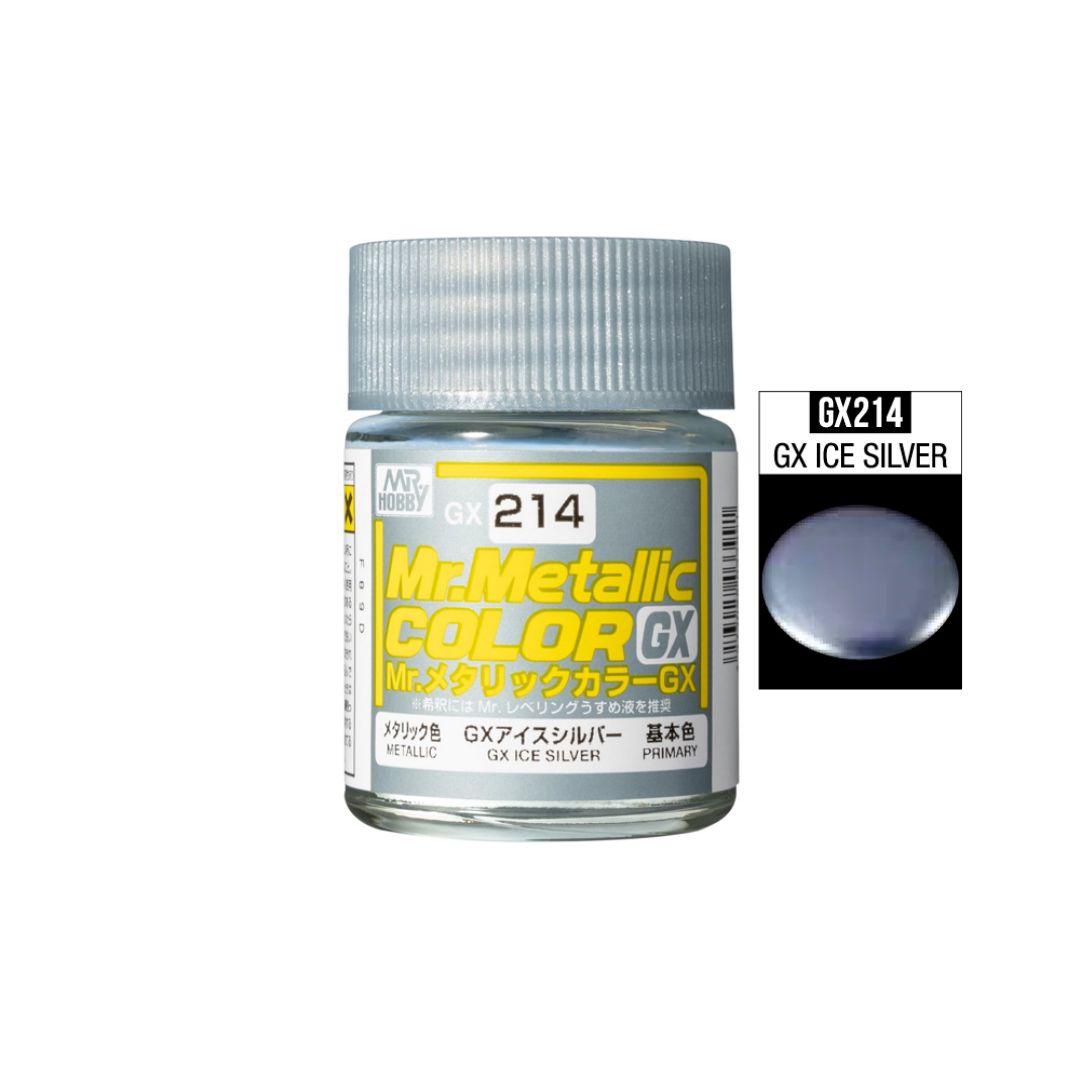 Mr Metallic Color GX214 Ice Silver 18ml – PMSTORE