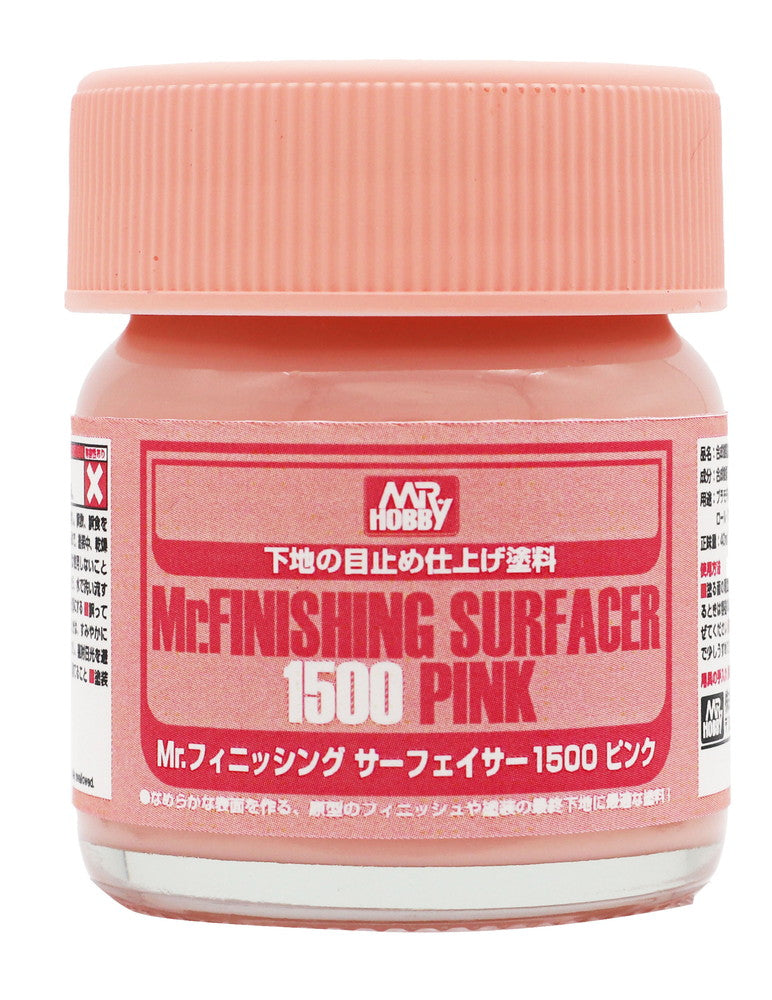 Mr Hobby SF292 Mr Finishing Surfacer 1500 Pink 40ml