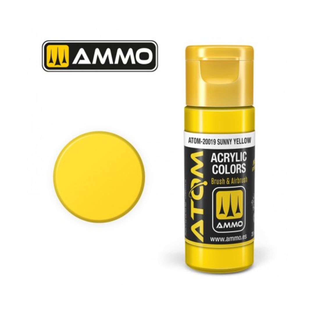 ATOM-20019 ATOM COLOR Sunny Yellow (FS33538)
