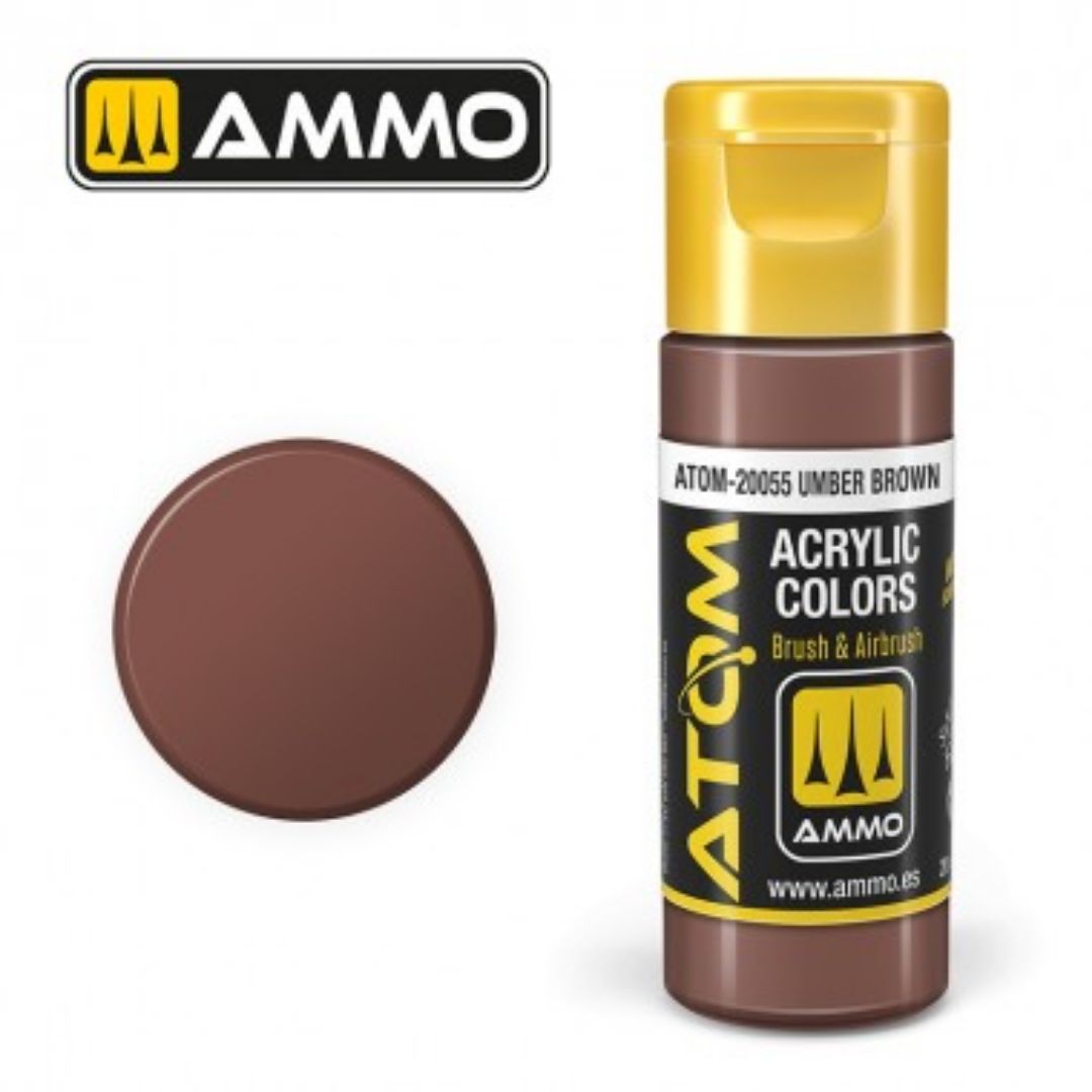 ATOM-20055 ATOM COLOR Umber Brown (FS30111)