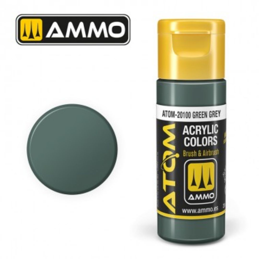 ATOM-20100 ATOM COLOR Green Grey (FS34172)