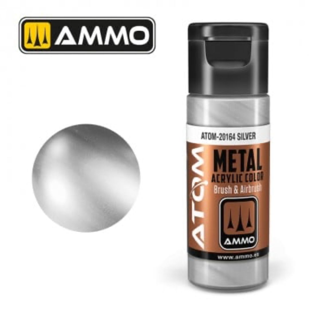 ATOM-20164 ATOM METALLIC Silver