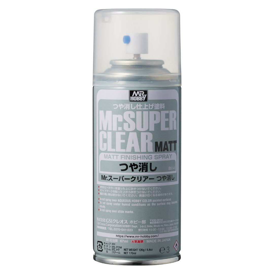 Mr Hobby B514 Mr Super Clear Flat 170ml