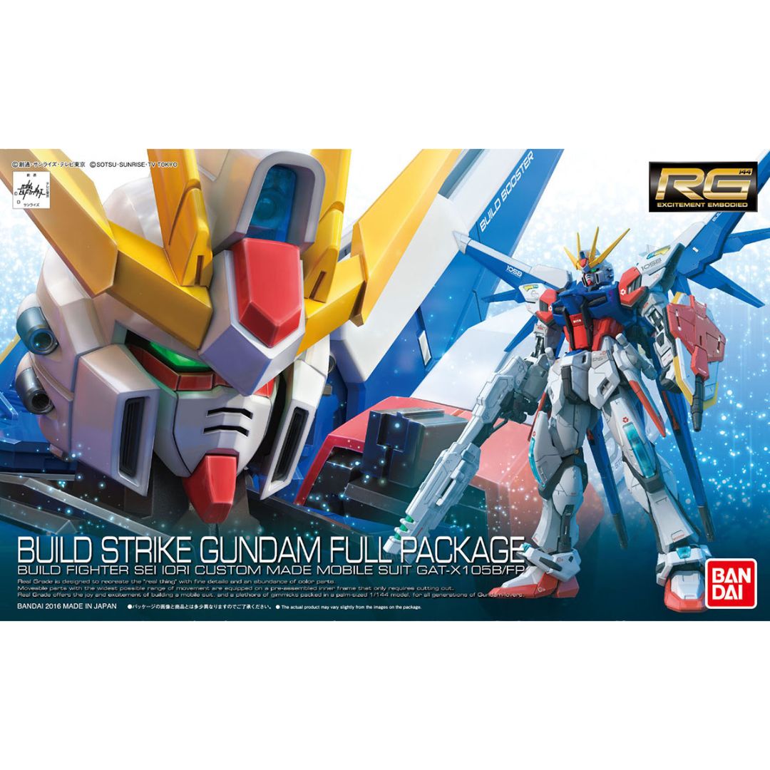 Bandai RG 1/144 No.23 GAT-X105B/FP Build Strike Gundam Full Package
