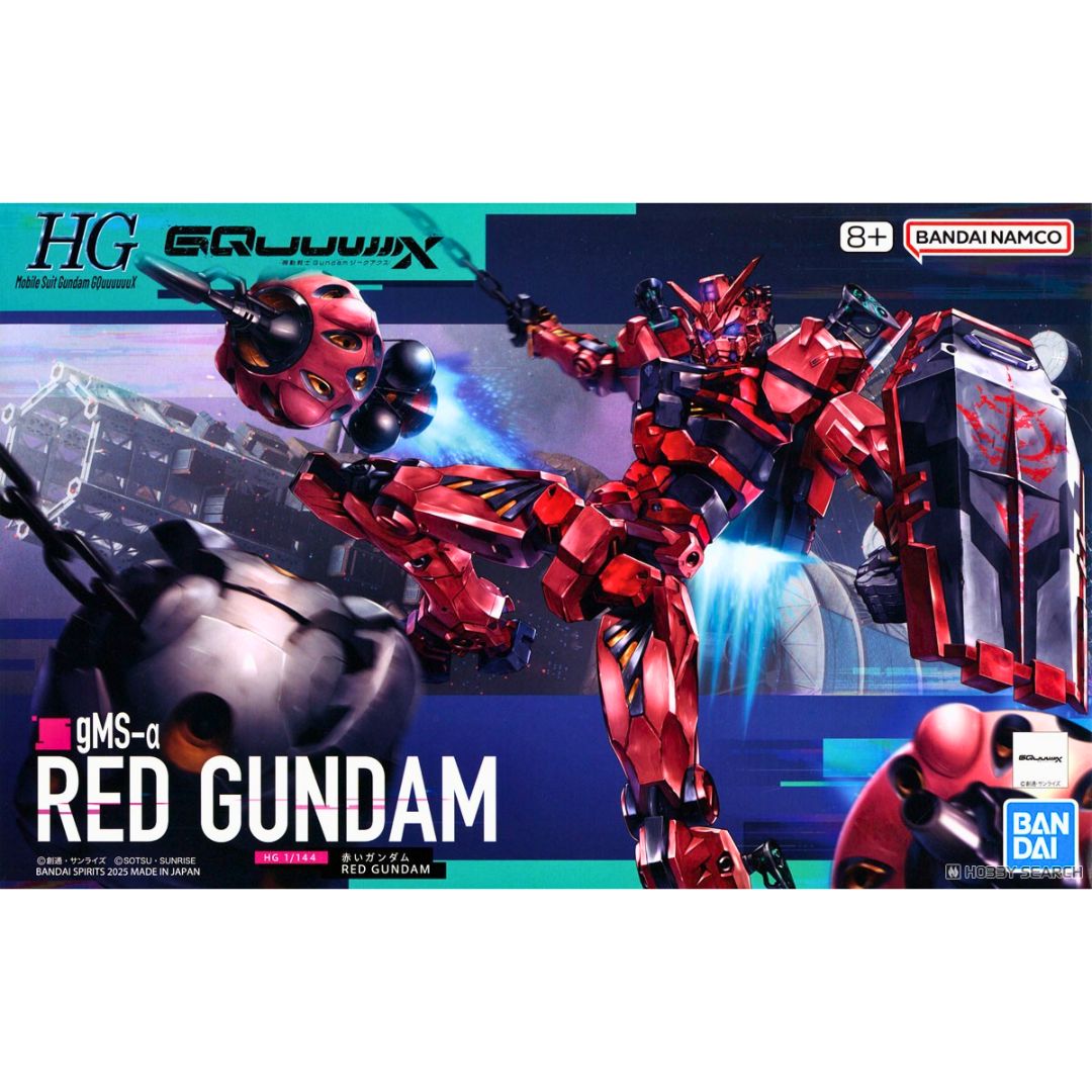 Bandai HGGQ 1/144 gMS-a Red Gundam #04