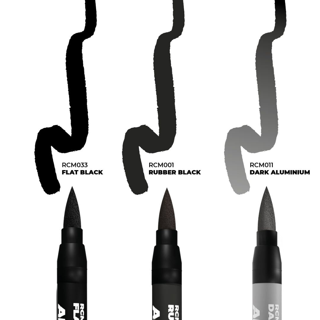AK Interactive Real Colors Markers Set RCM102 - Wheels