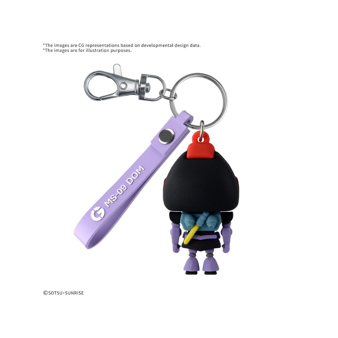Bandai DOMPLA-KUN 3D Rubber Mascot Keychain