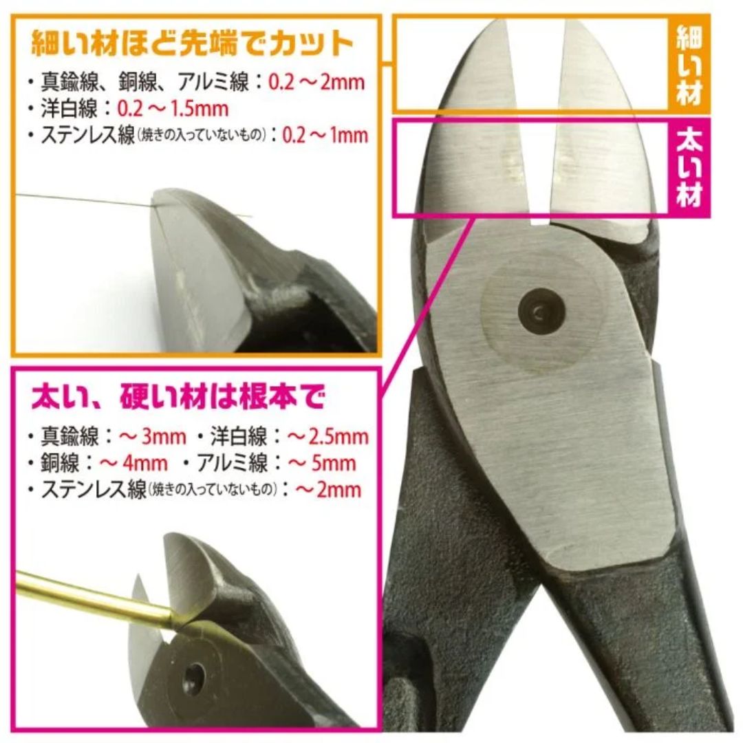 GodHand SWN-165 Metal Rod Nipper