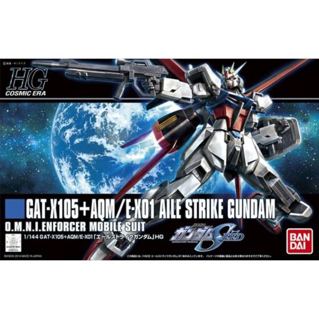 Bandai HGCE 1/144 GAT-X105+AQM/E-X01 Aile Strike Gundam #171