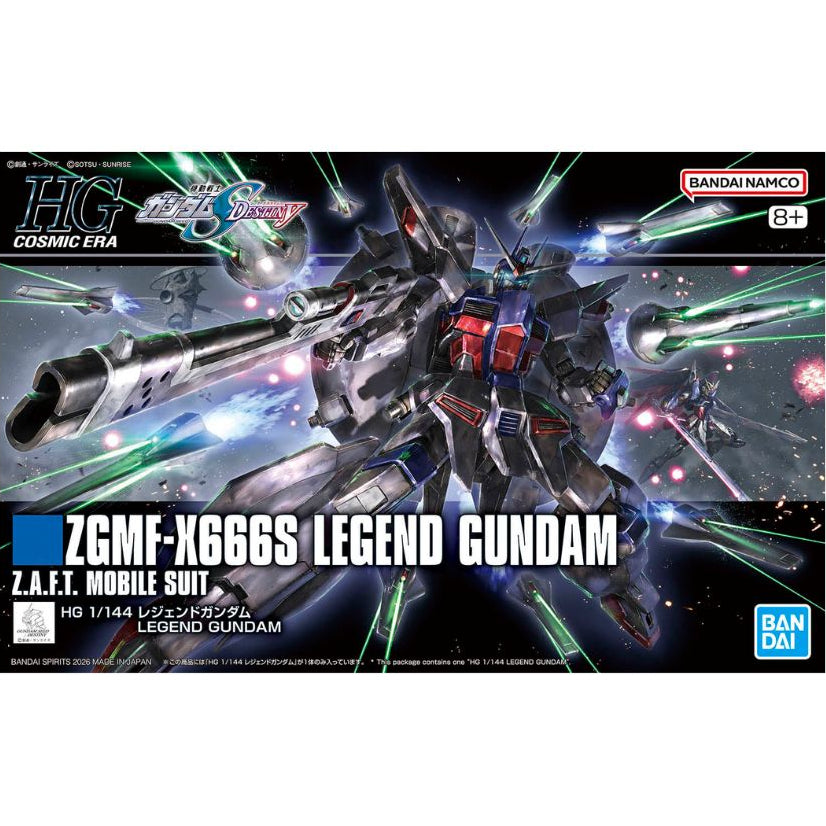 Bandai HGCE 1/144 ZGMF-X666S Legend Gundam #263