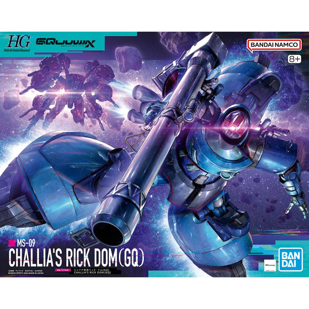 Bandai HGGQ 1/144 Challia's Rick Dom (GQ) #