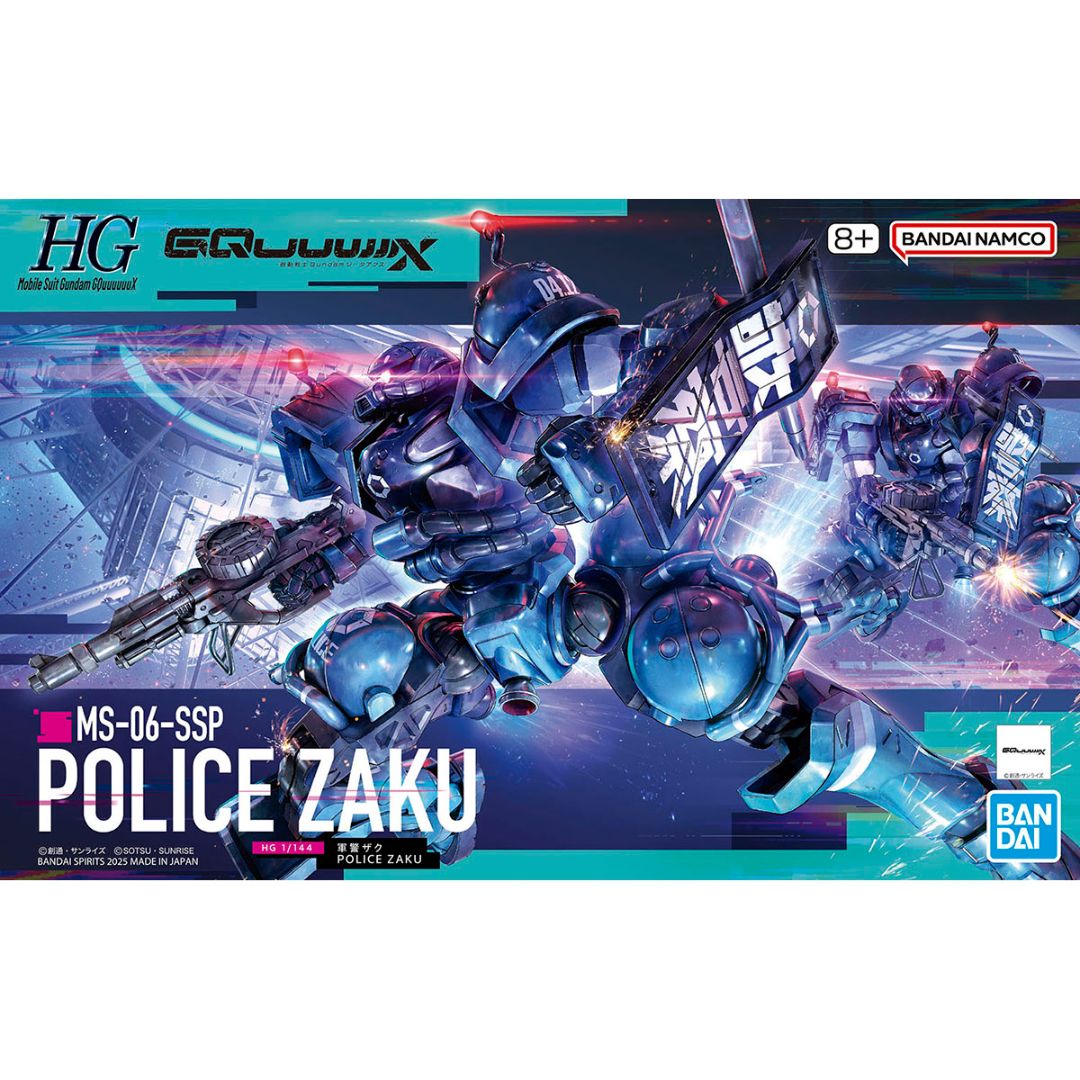 Bandai HGGQ 1/144 MS-06-SSP Police Zaku #02