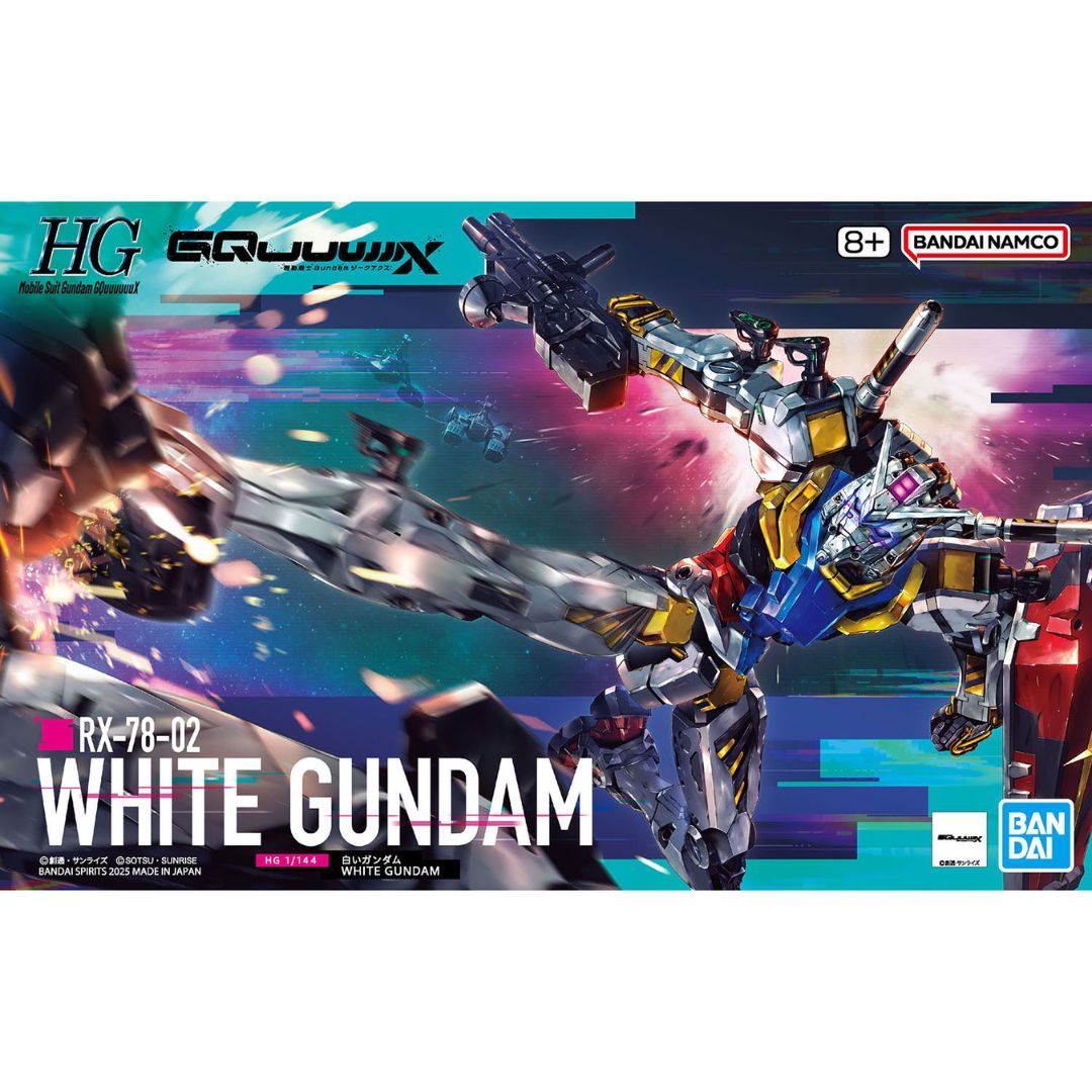 Bandai HGGQ 1/144 RX-78-02 White Gundam #12