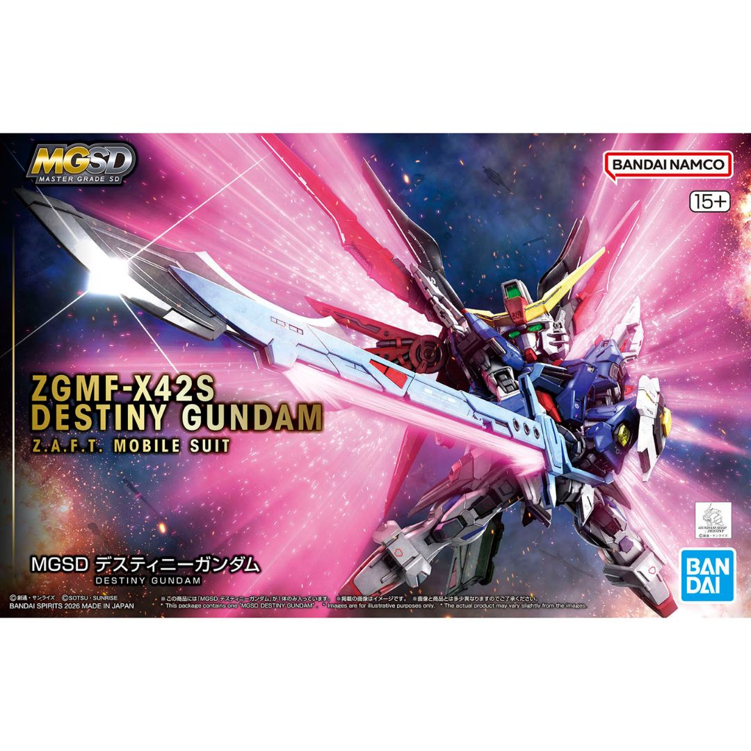 Bandai MGSD Gundam Destiny