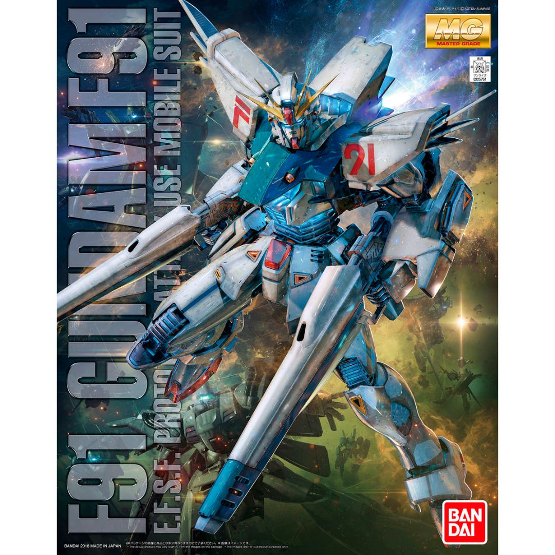 Bandai MG 1/100 Gundam F91 Version 2.0