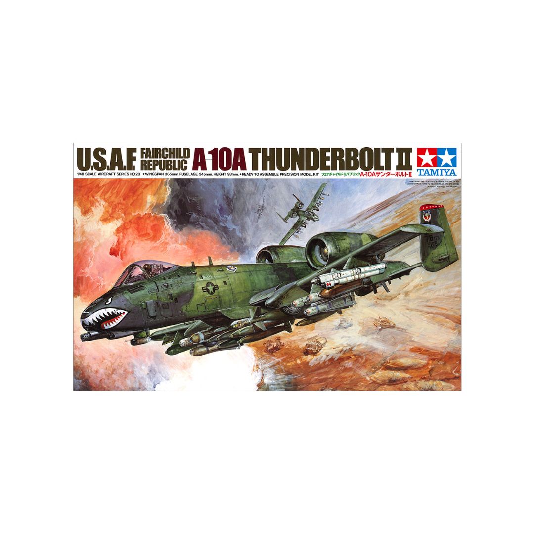 TAMIYA 1/48 Fairchild Republic A-10A Thunderbolt II (61028) – PMSTORE