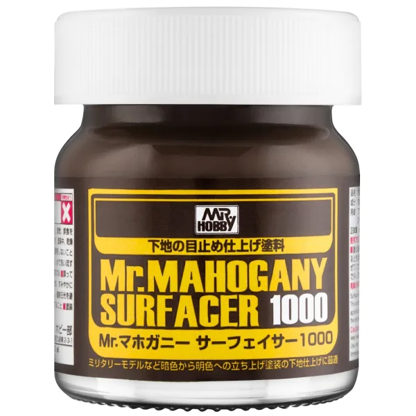 Mr Hobby SF290 Mr Mahogany Surfacer 1000 40ml