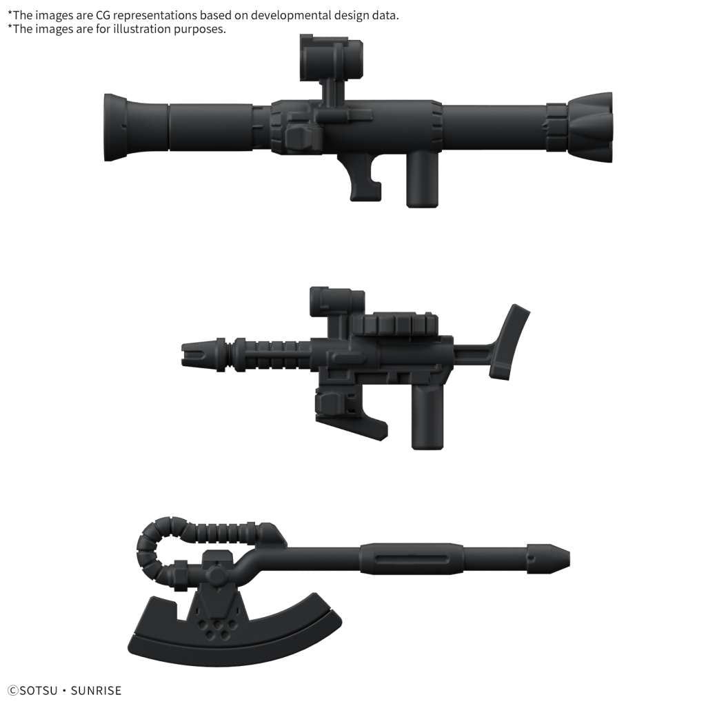 Bandai 1/1 Charzaku-KUN DX SET (with Runner Version Recreation Parts)