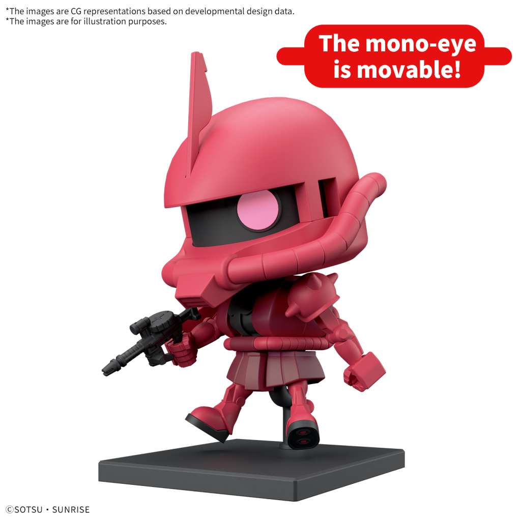 Bandai 1/1 Charzaku-KUN DX SET (with Runner Version Recreation Parts)