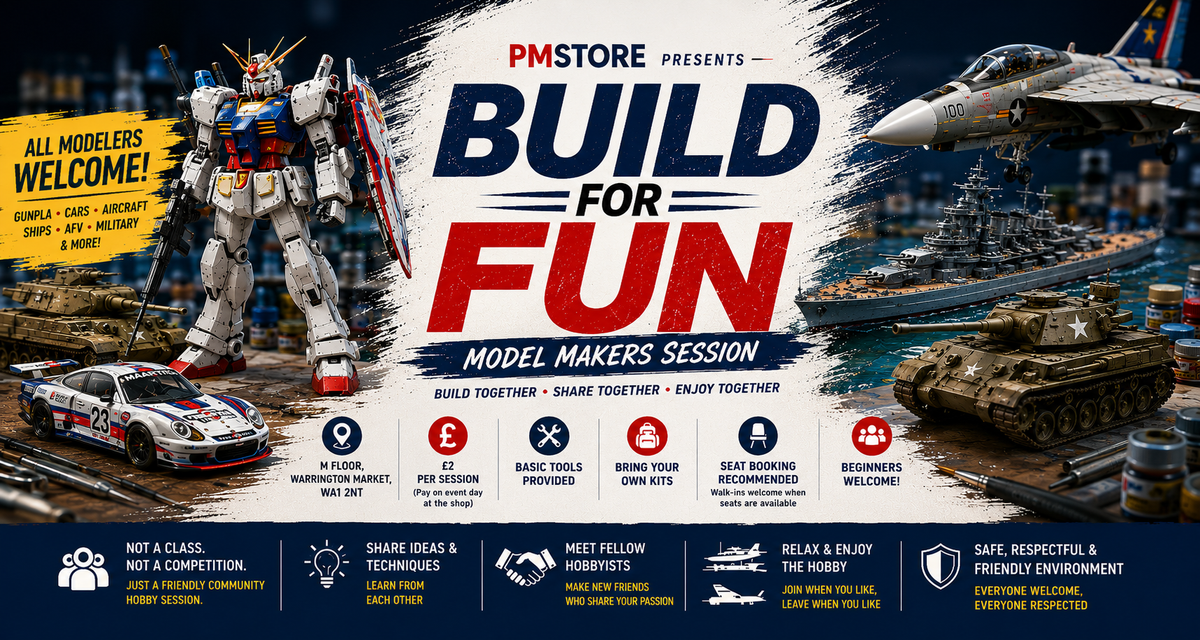 Fun Makerz Build For Fun – Model Makers Session – PMSTORE