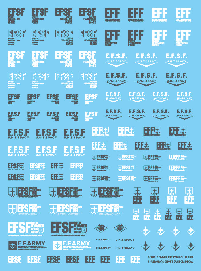 G-Rework Decal - [HG][MG] EFF MARK 02