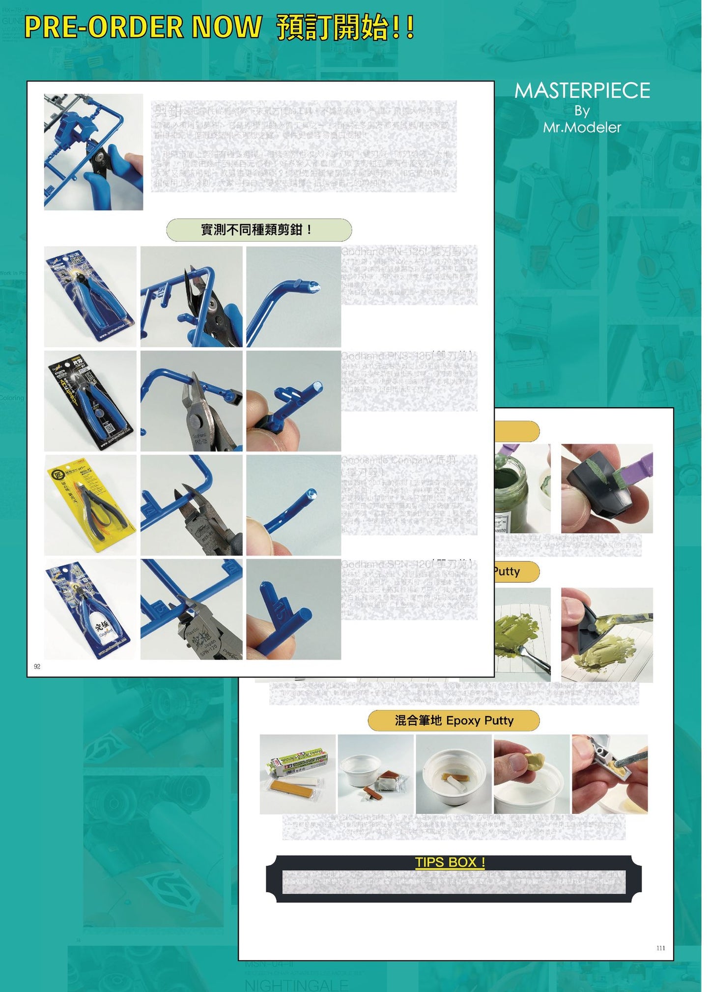 Pre-order:《MASTERPIECE》Scale Model Book (Chinese-language book)