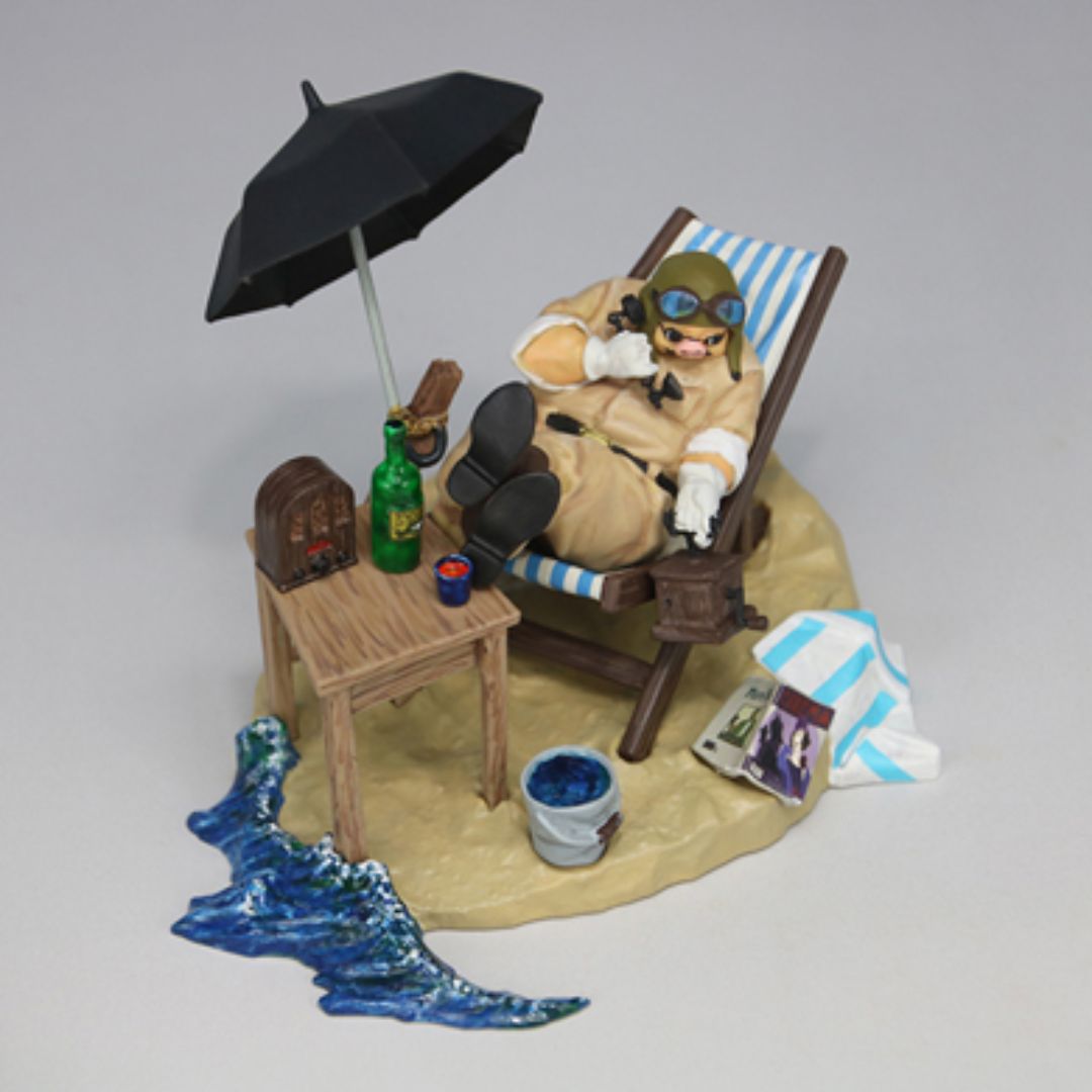 Finemolds 1/48 Porco Rosso Hideout Model Kit (To Paint)