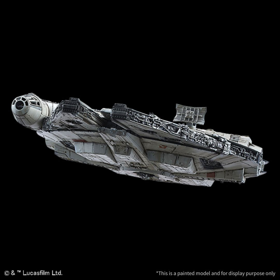Bandai Star Wars Millennium Falcon 1/144 Scale Model Kit (01211)