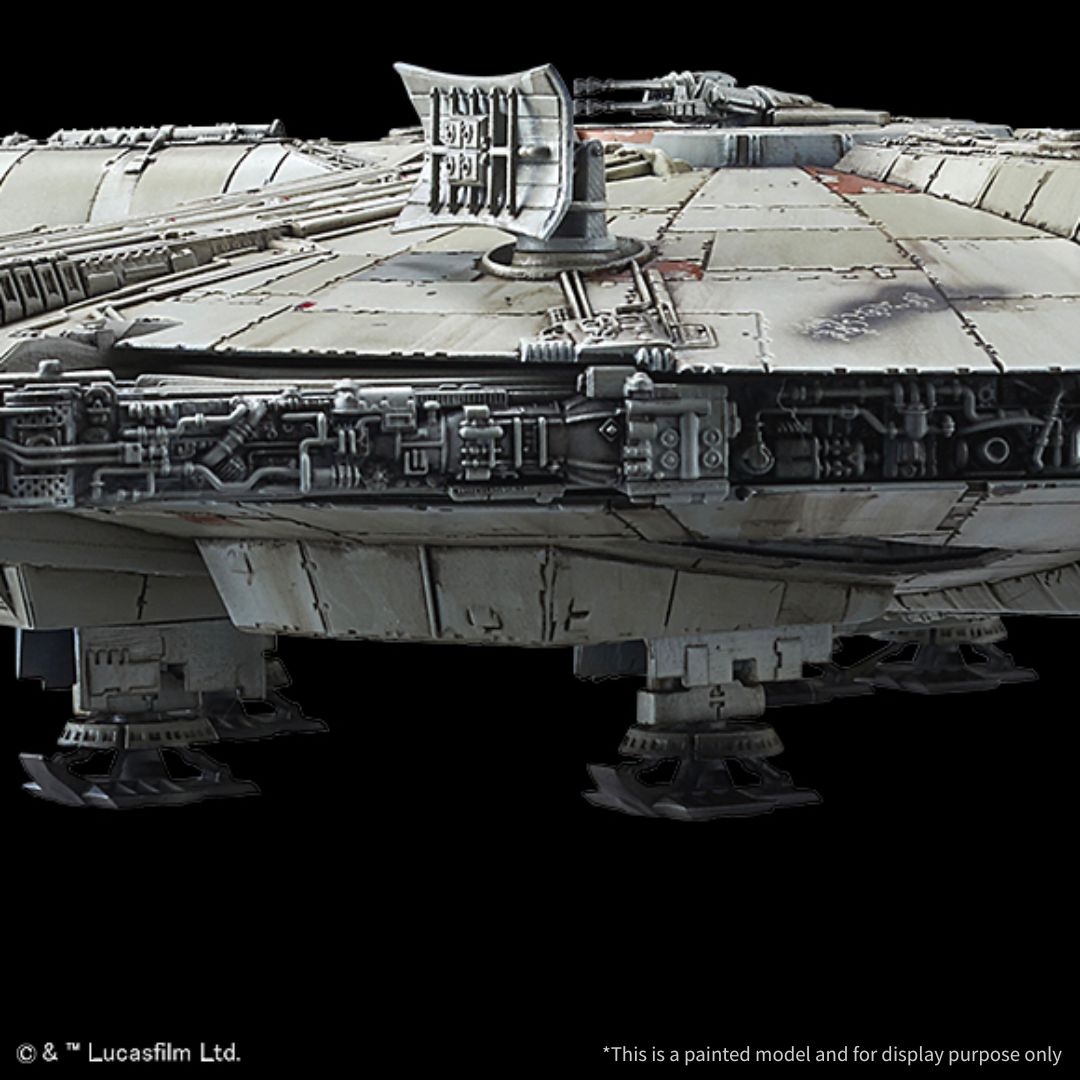 Bandai Star Wars Millennium Falcon 1/144 Scale Model Kit (01211)