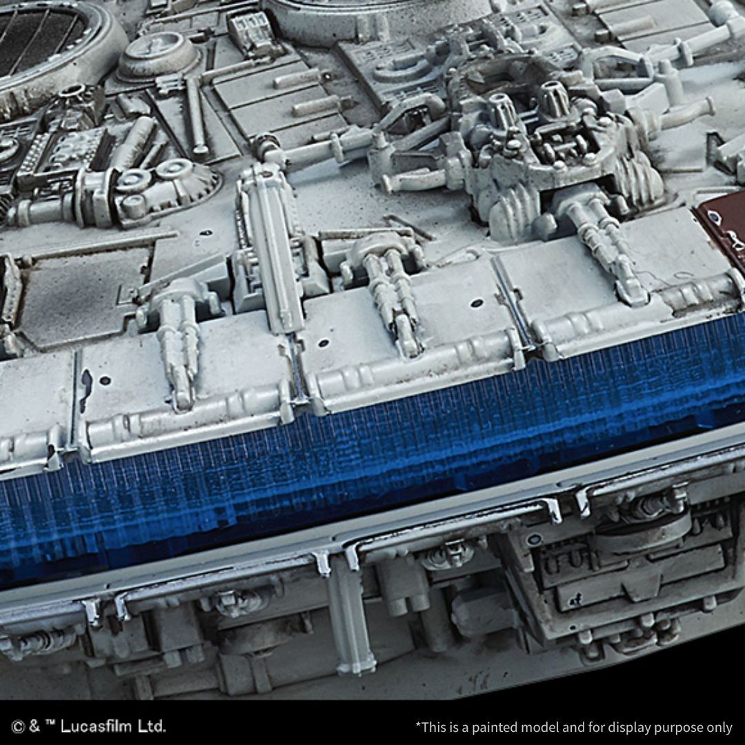 Bandai Star Wars Millennium Falcon 1/144 Scale Model Kit (01211)