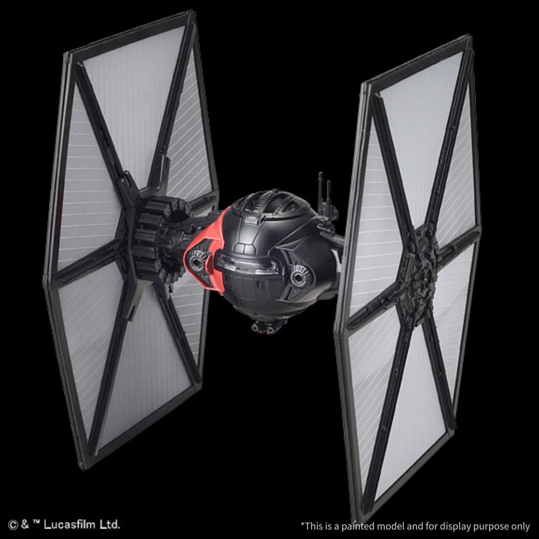 Bandai Star Wars First Order Special Forces Tie Fighter 1/72 Scale Model Kit (01217)