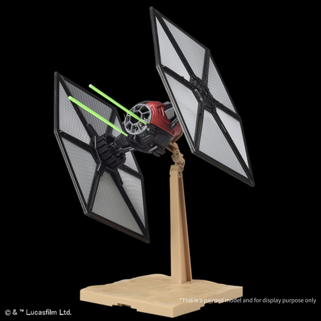 Bandai Star Wars First Order Special Forces Tie Fighter 1/72 Scale Model Kit (01217)