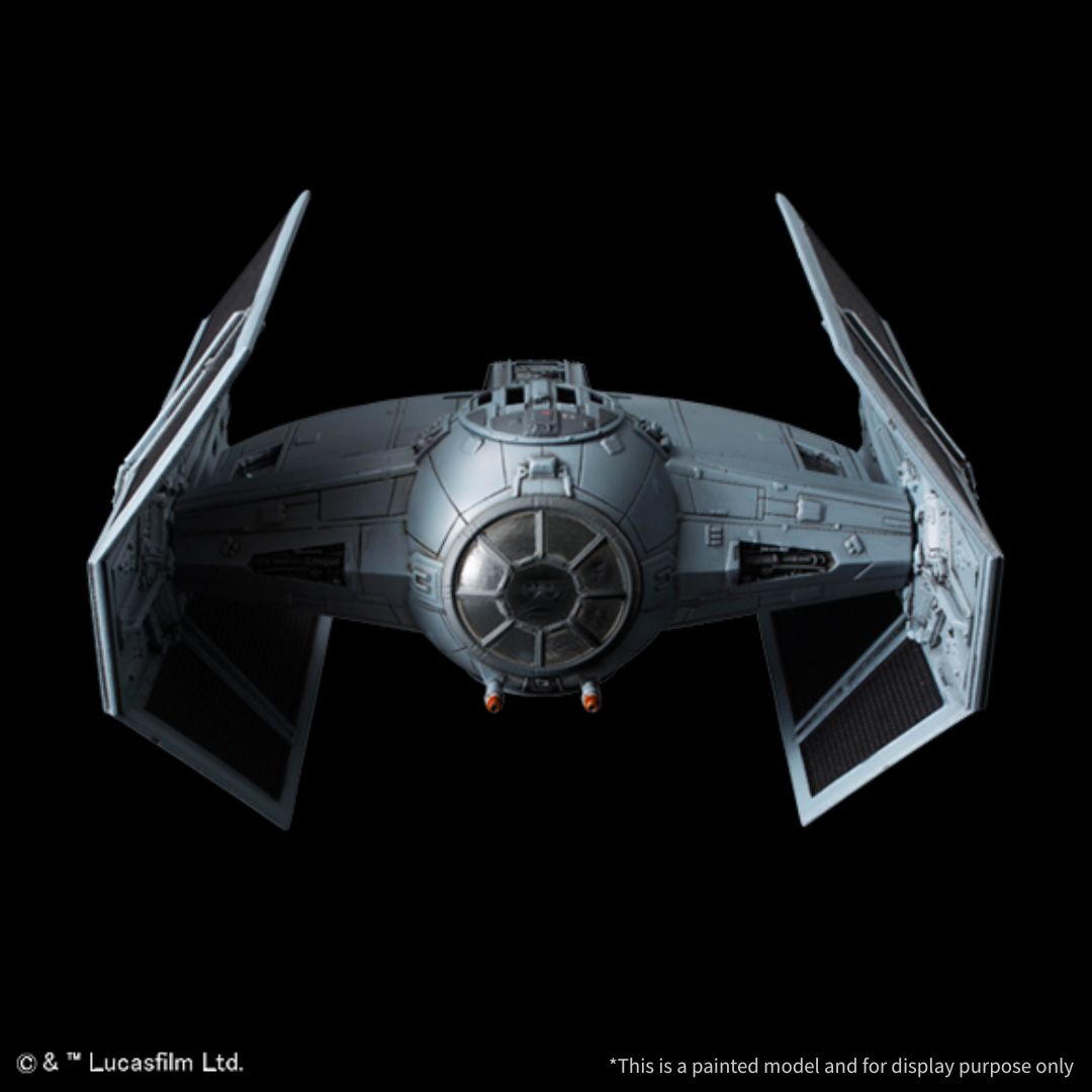 Bandai Star Wars Tie Advanced x 1 1/72 Scale Model Kit (01214)
