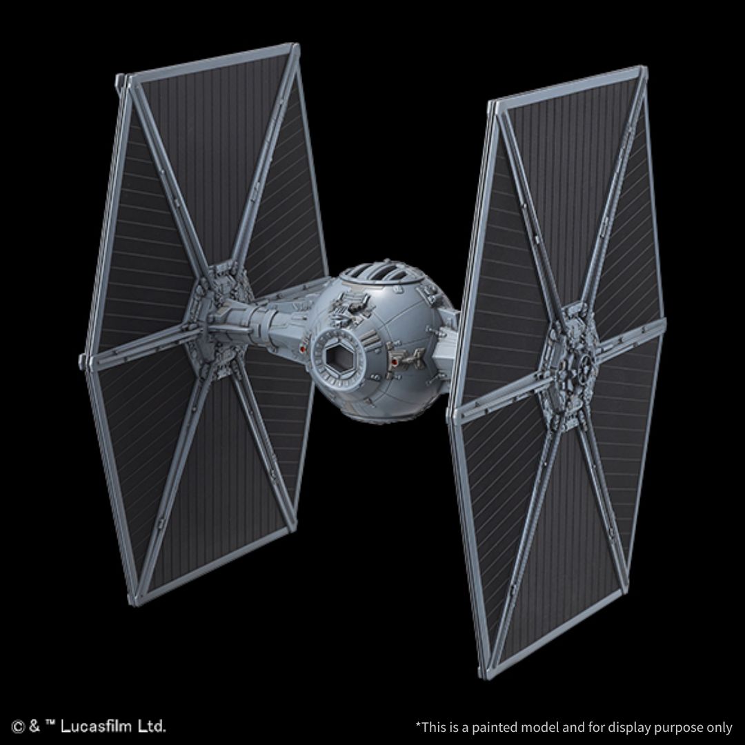 Bandai Star Wars Tie Fighter 1/72 Scale Model Kit (01201)
