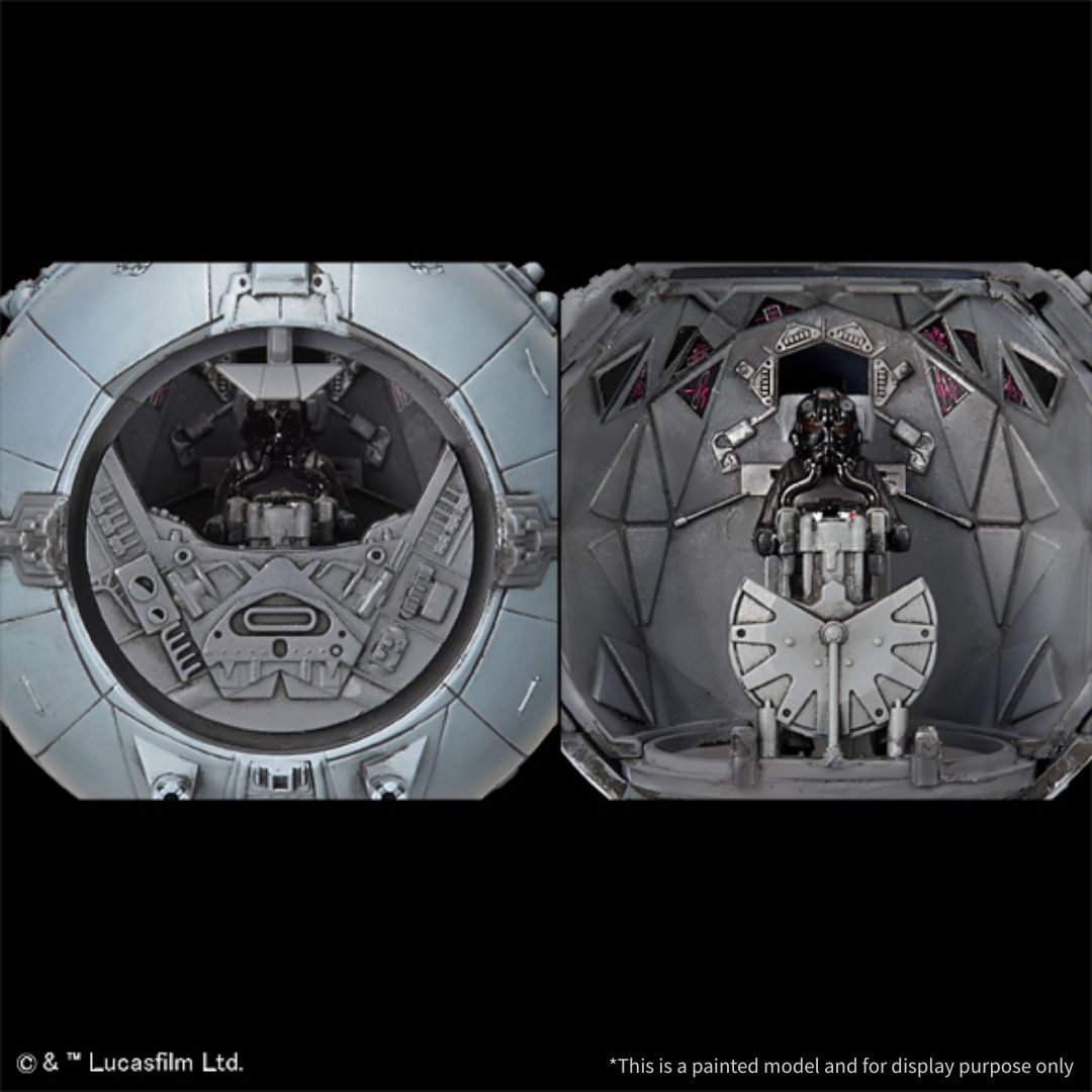 Bandai Star Wars Tie Interceptor 1/72 Scale Model Kit (01212)