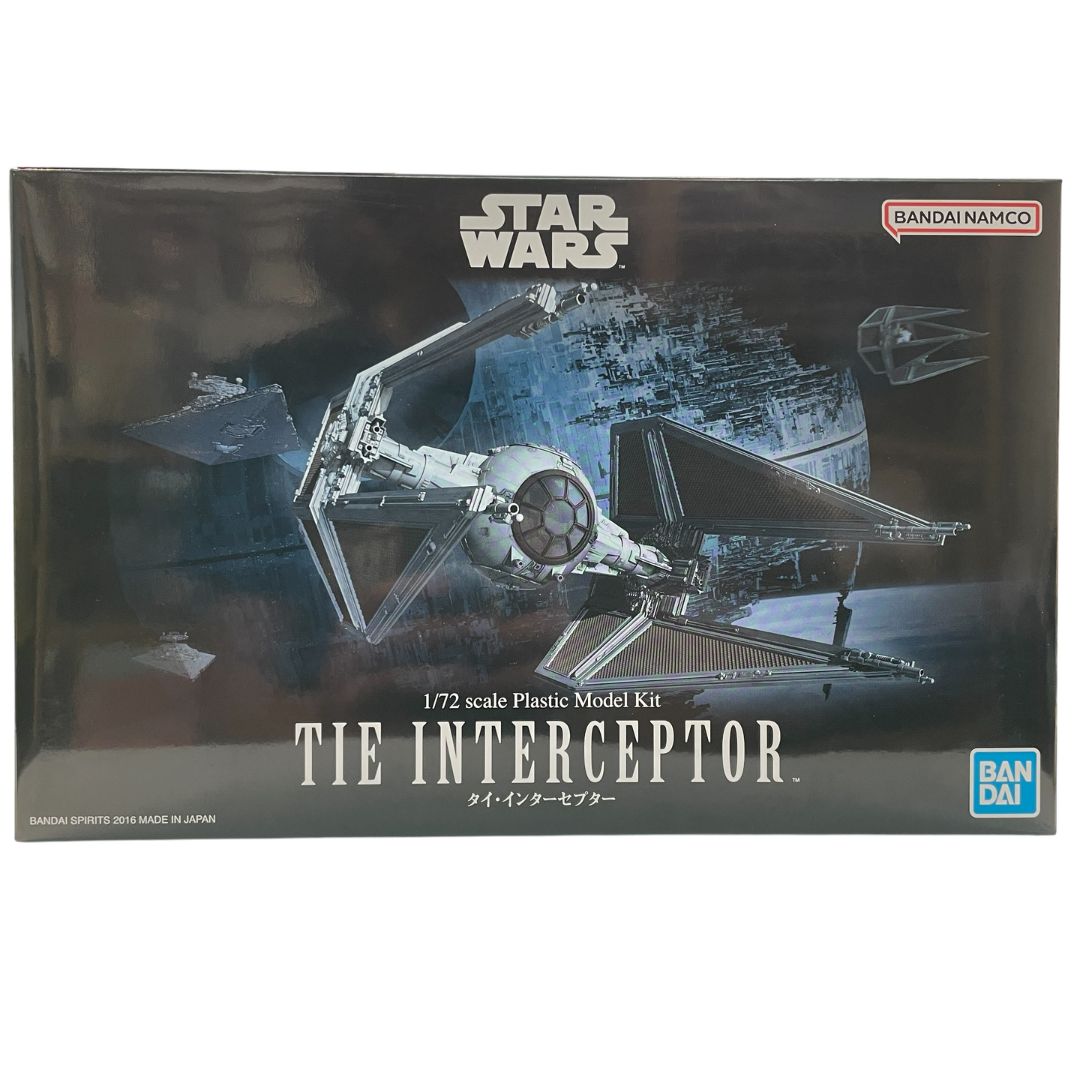Bandai Star Wars Tie Interceptor 1/72 Scale Model Kit (01212)