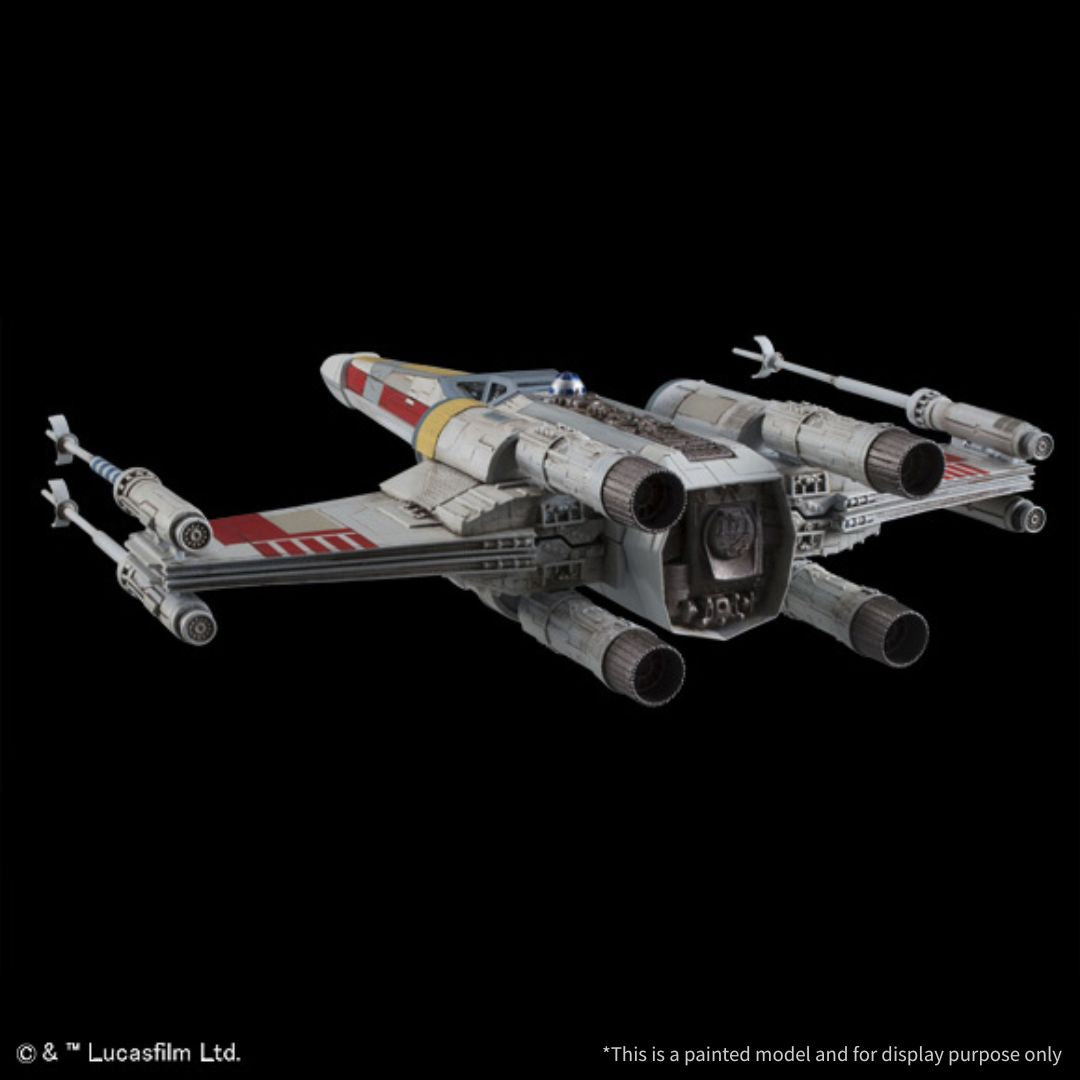 Bandai Star Wars X-Wing Starfighter 1/72 Scale Model Kit (01200)