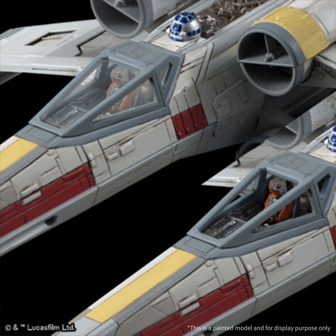 Bandai Star Wars X-Wing Starfighter 1/72 Scale Model Kit (01200)
