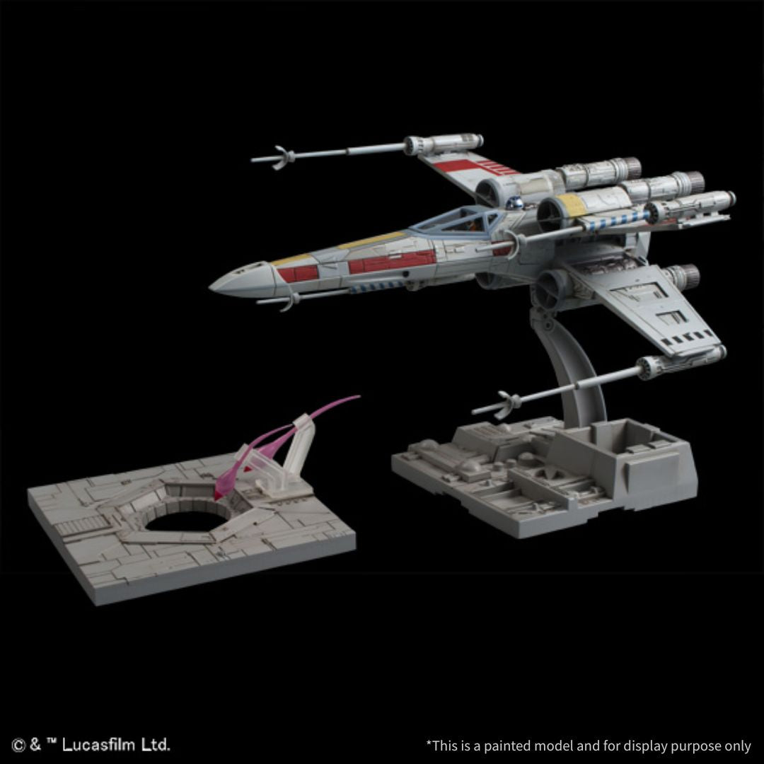 Bandai Star Wars X-Wing Starfighter 1/72 Scale Model Kit (01200)