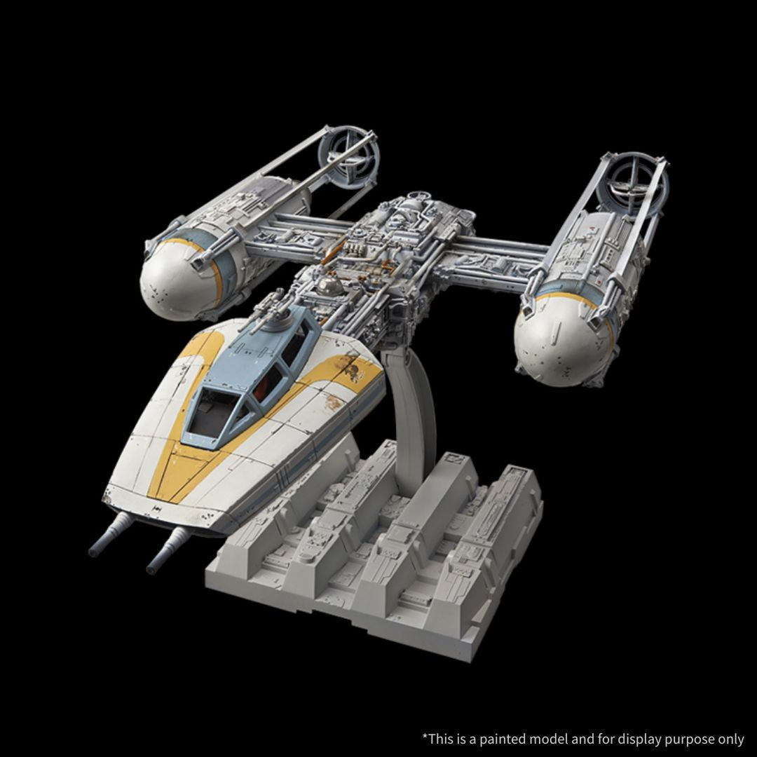 Bandai Star Wars Y-Wing Starfighter 1/72 Scale Model Kit (01209)