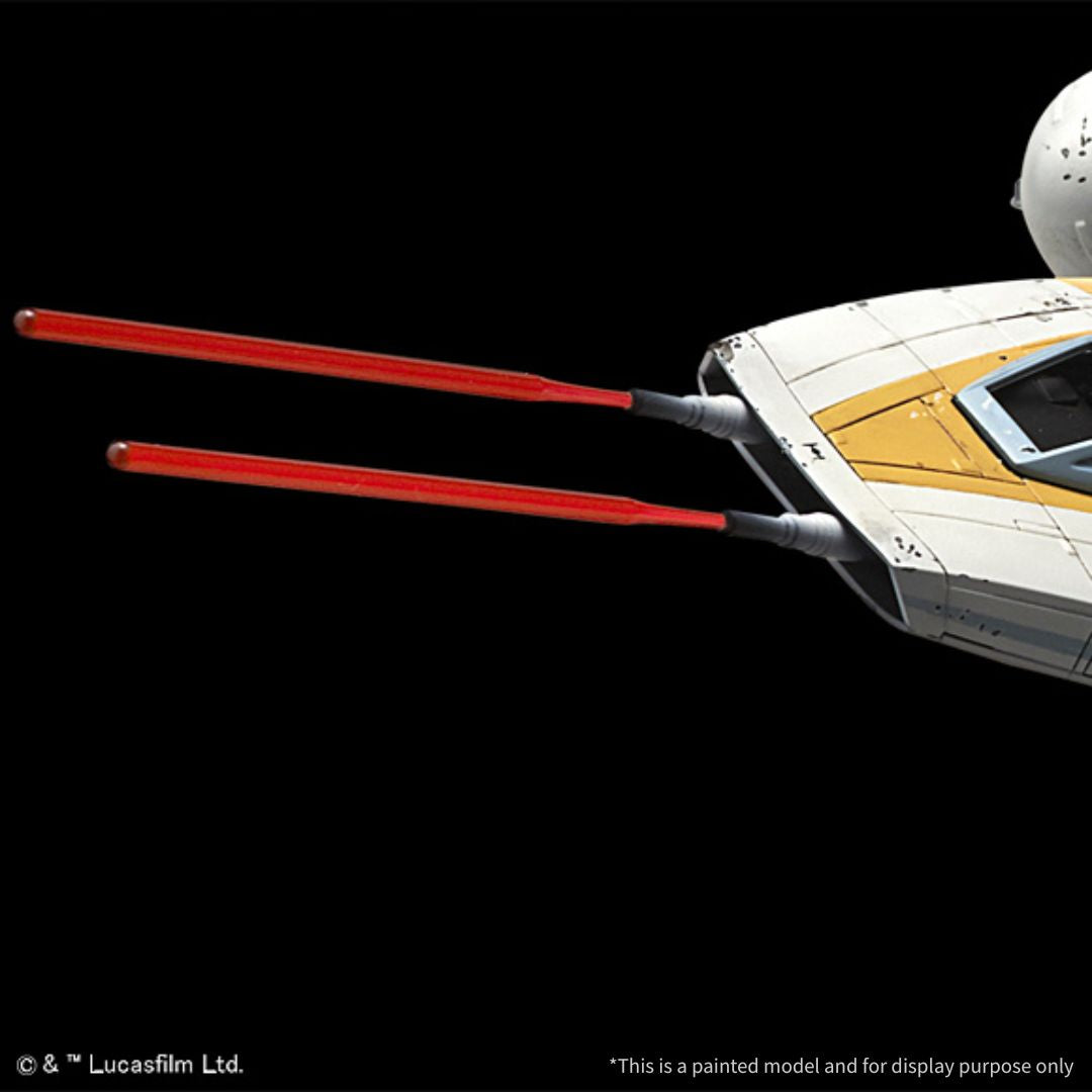 Bandai Star Wars Y-Wing Starfighter 1/72 Scale Model Kit (01209)