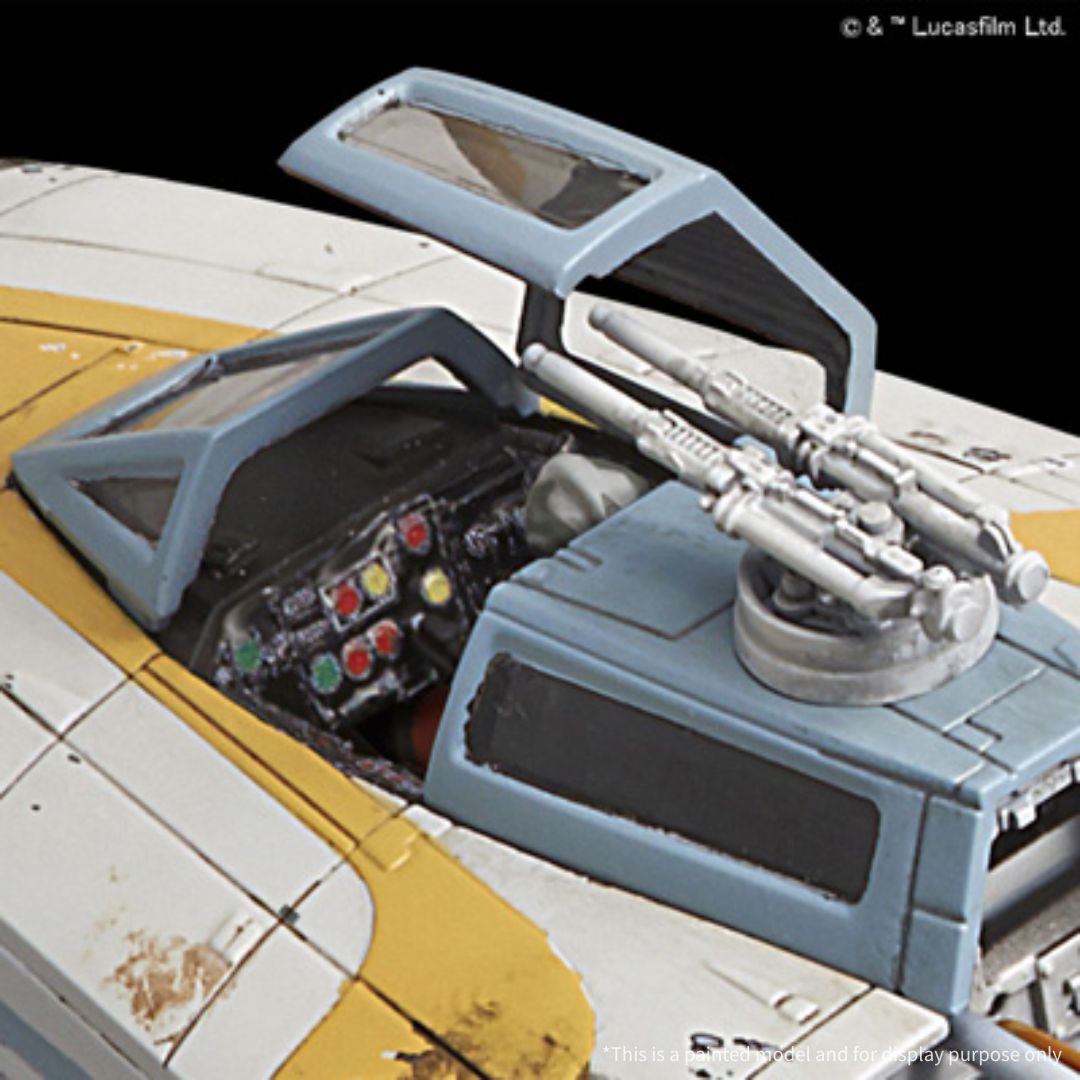 Bandai Star Wars Y-Wing Starfighter 1/72 Scale Model Kit (01209)