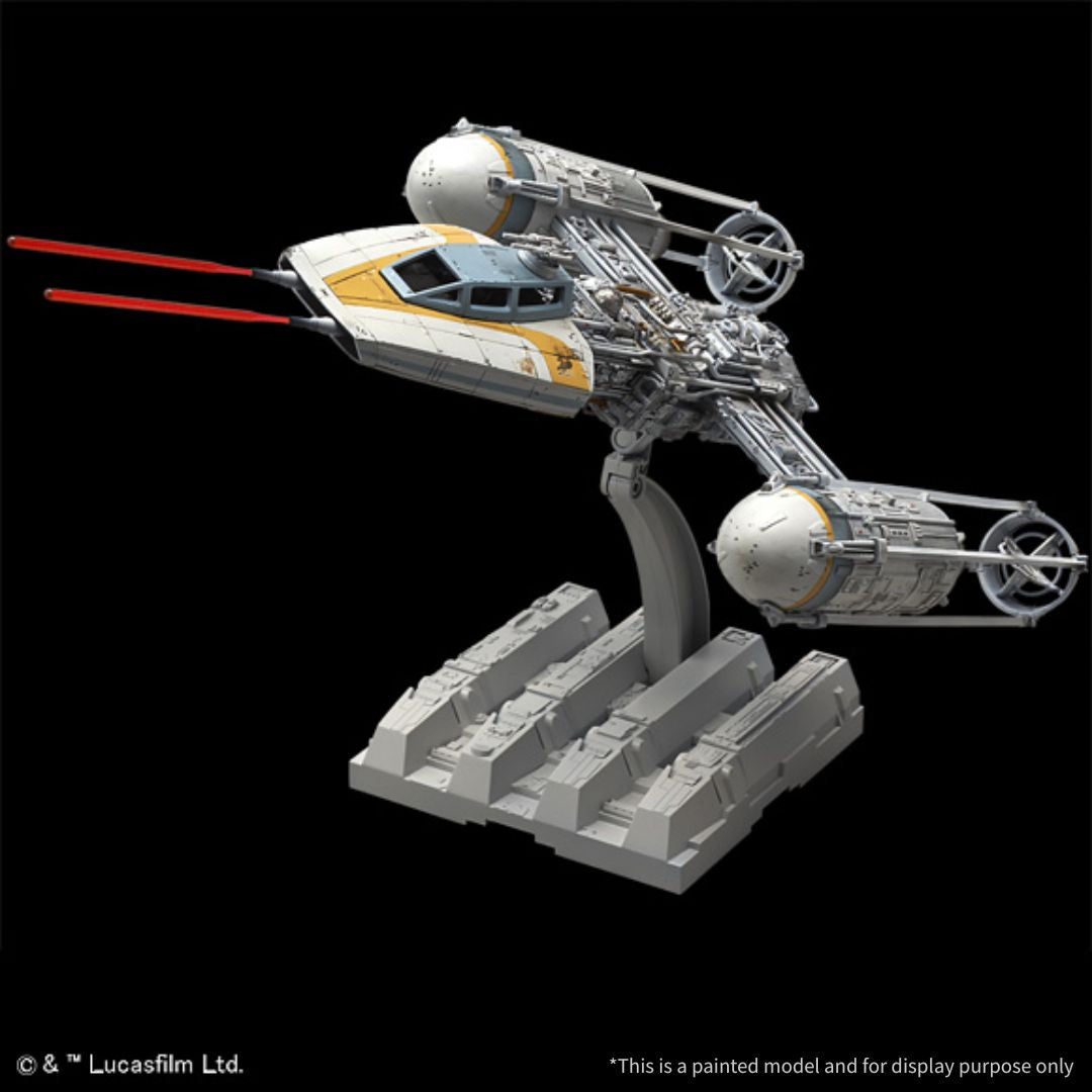 Bandai Star Wars Y-Wing Starfighter 1/72 Scale Model Kit (01209)