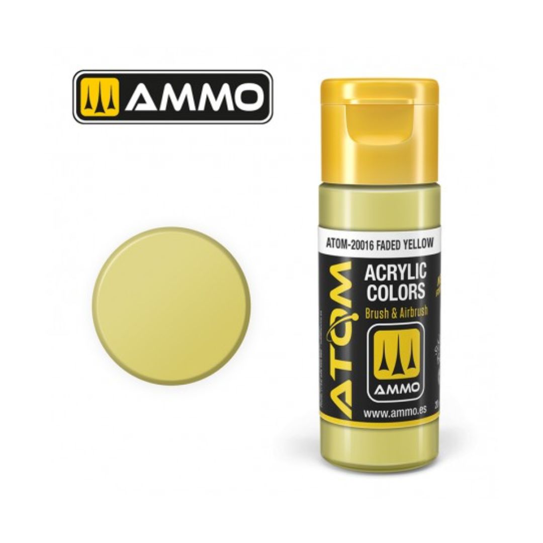 ATOM-20016 ATOM COLOR Faded Yellow