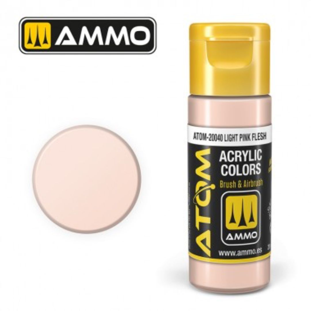 ATOM-20040 ATOM COLOR Light Pink Flesh (FS23531)
