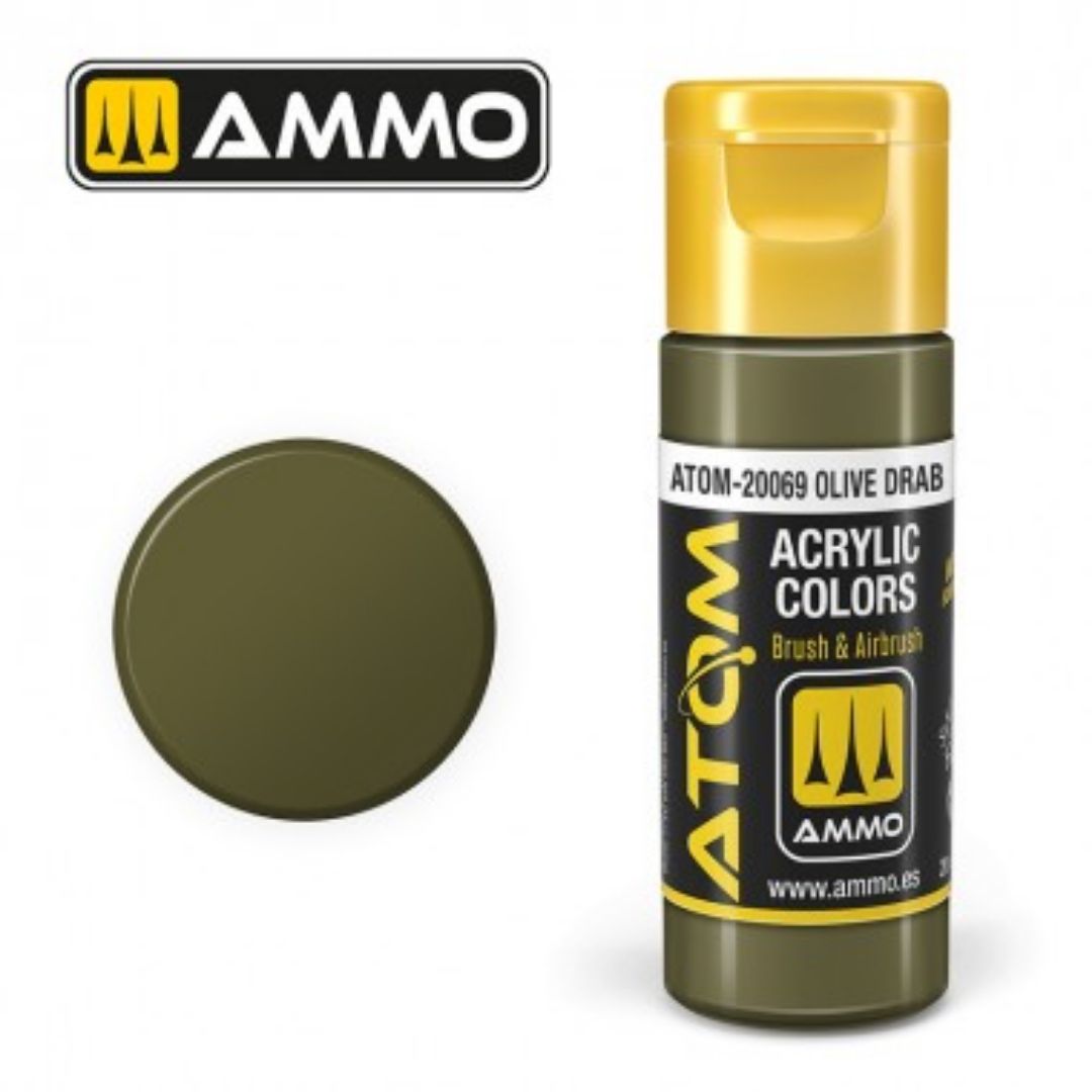 ATOM-20069 ATOM COLOR Olive Drab (FS34087)