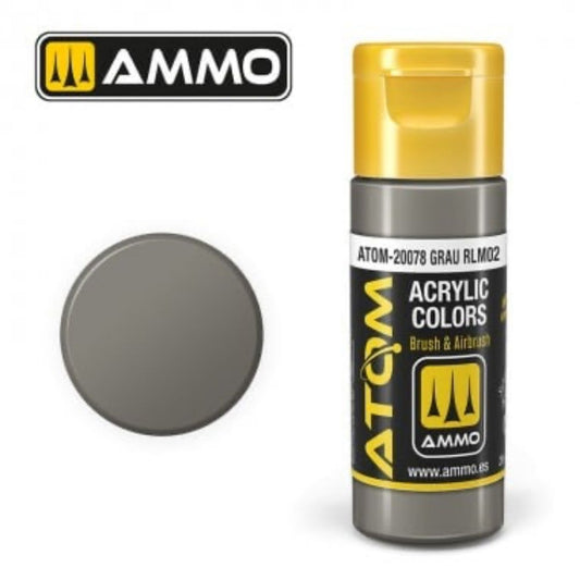ATOM-20078 ATOM COLOR Grau RLM02