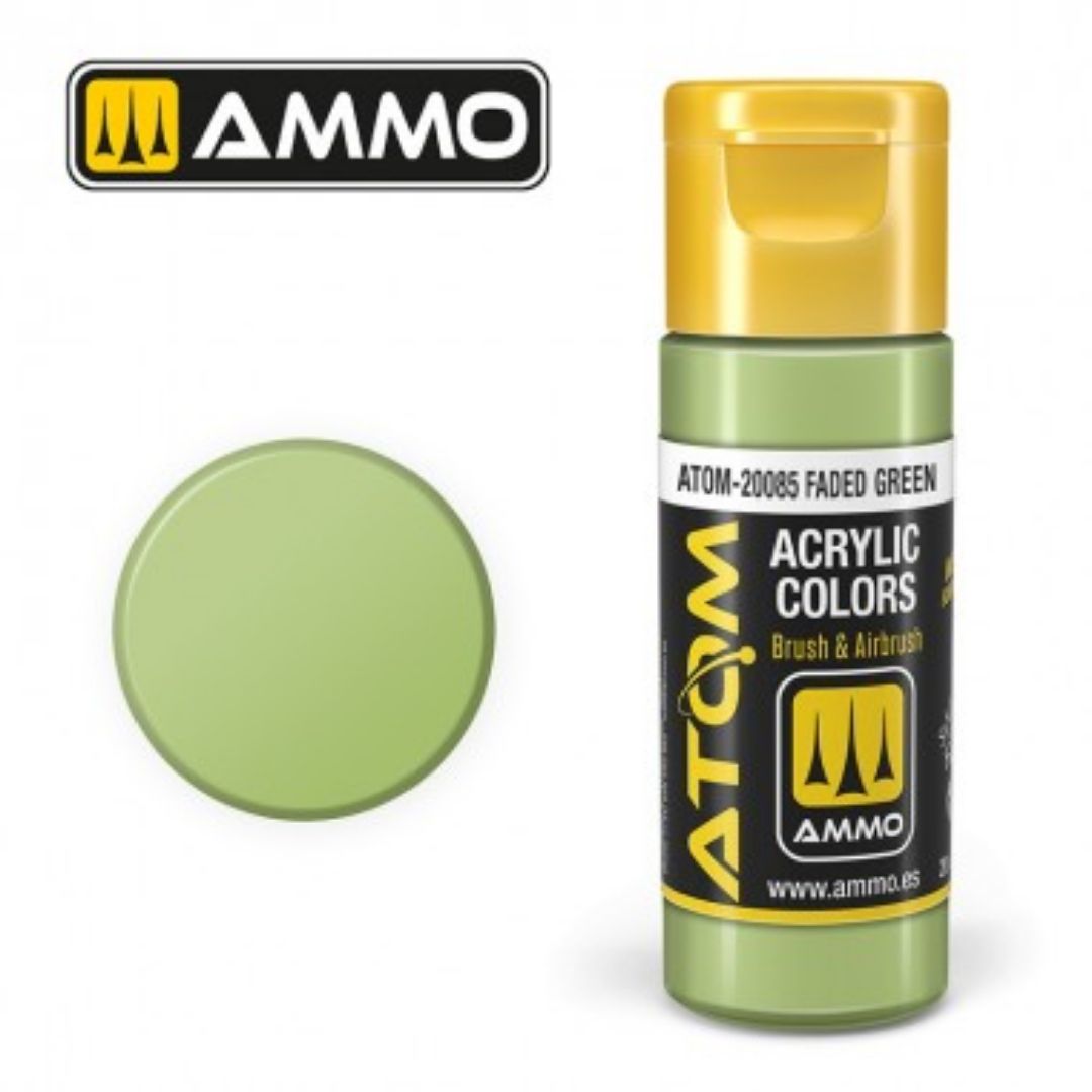 ATOM-20085 ATOM COLOR Faded Green (FS34449)