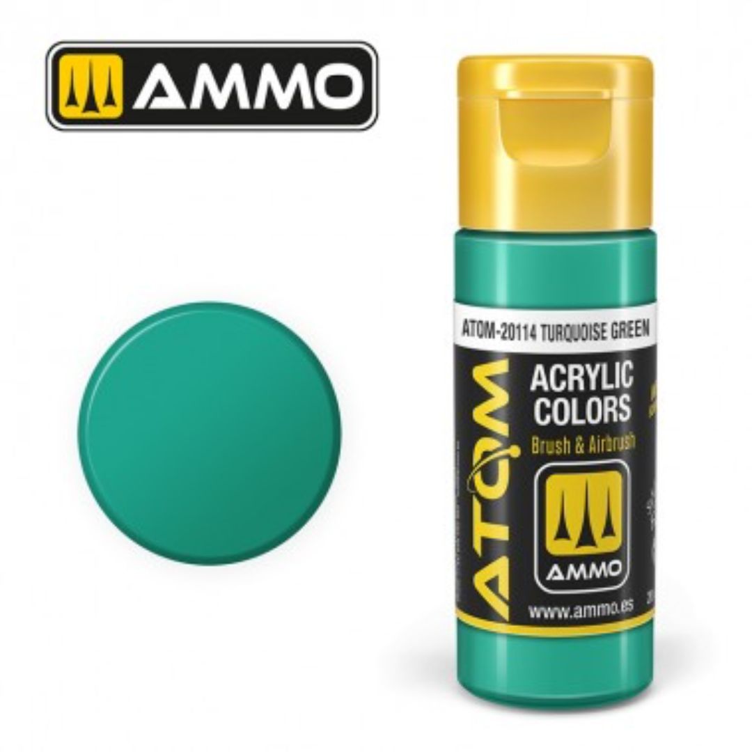 ATOM-20114 ATOM COLOR Turquoise Green